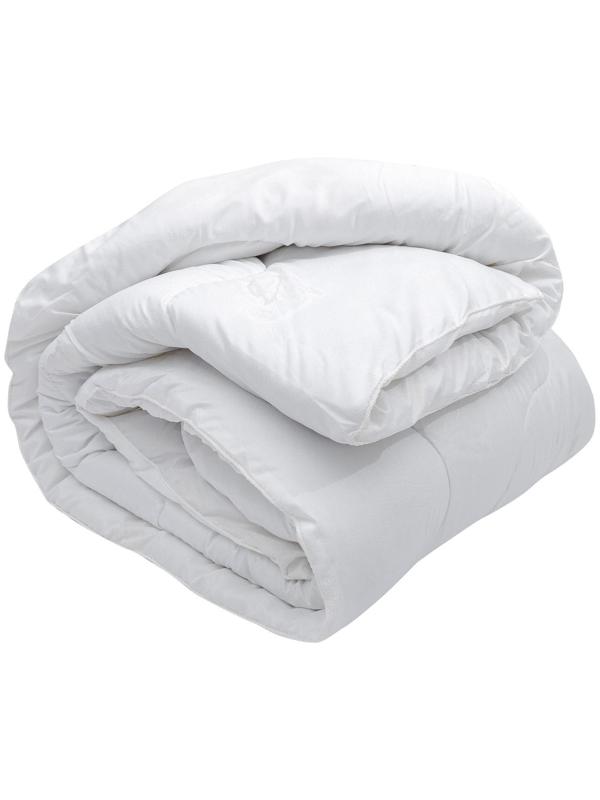 Одеяло зимнее 172х205 см, иск. лебяжий пух, ткань глосс-сатин, п/э 100%