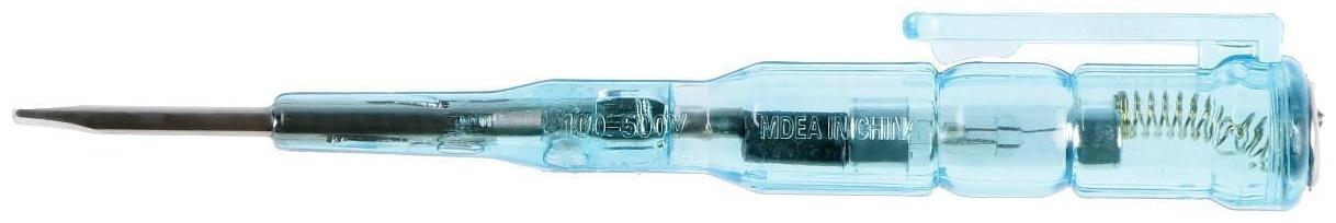 Отвертка индикаторная ЛОМ, пластиковая рукоятка, 120 мм