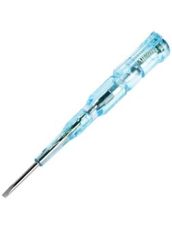 Отвертка индикаторная ЛОМ, пластиковая рукоятка, 120 мм