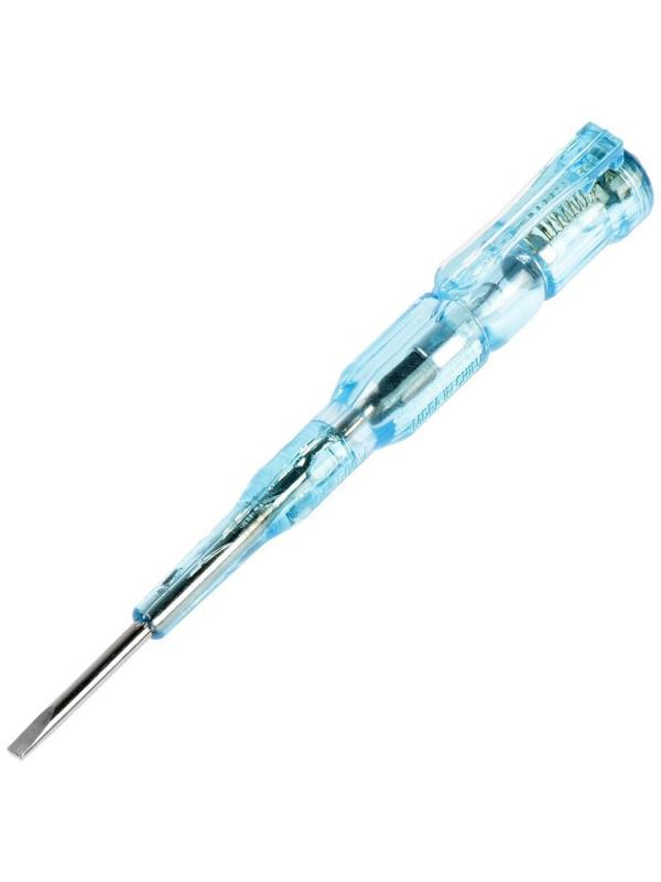 Отвертка индикаторная ЛОМ, пластиковая рукоятка, 120 мм