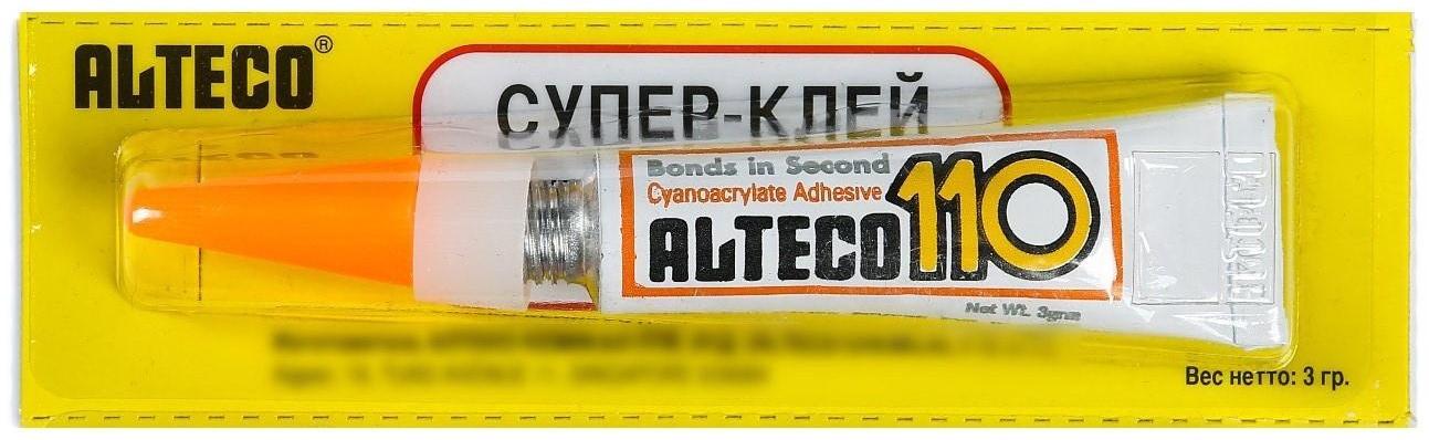 Суперклей Alteco-110, 3 г