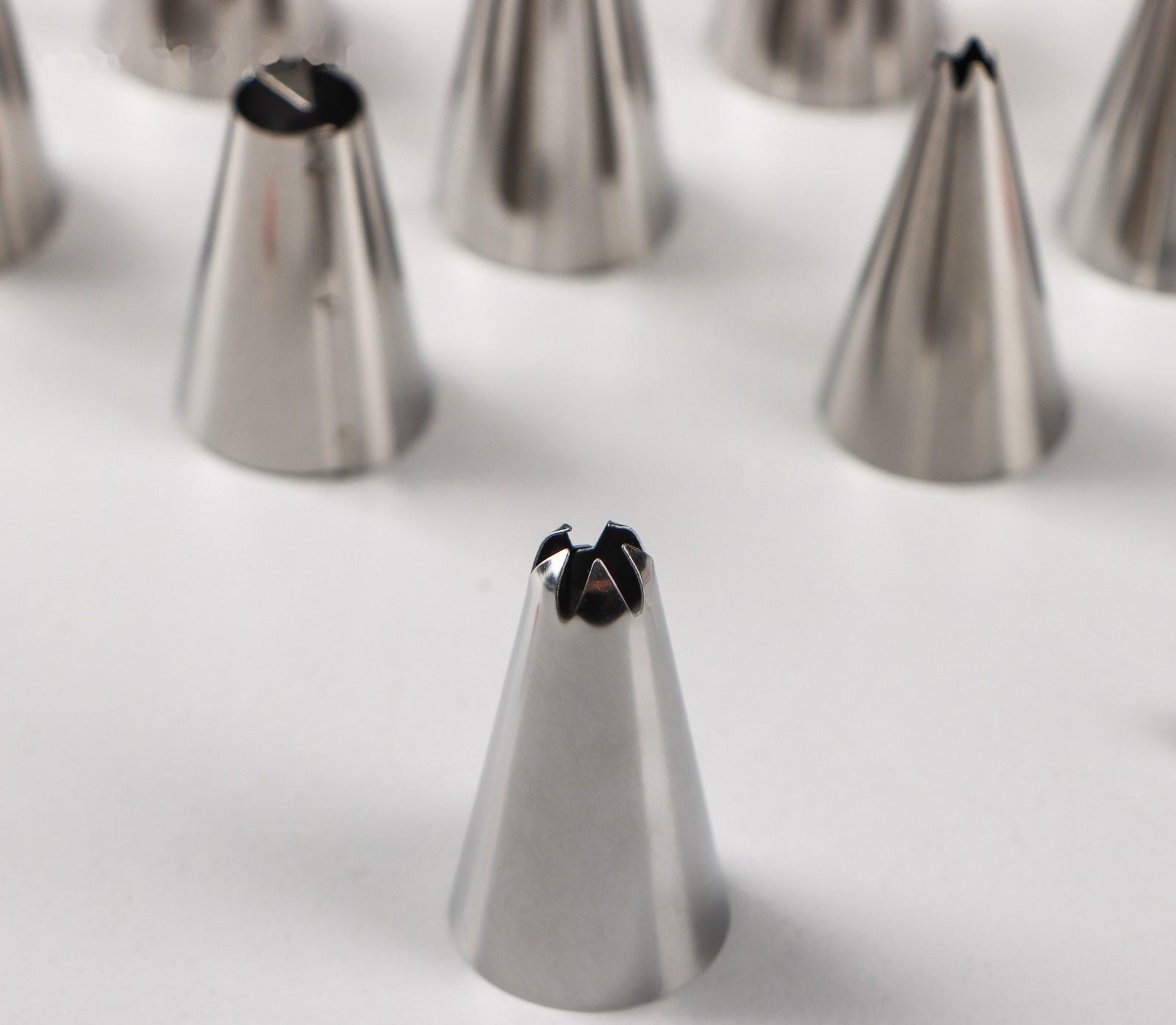 Набор насадок кондитерских, 42 шт, d=1,7 см, адаптер, в кейсе, насадки в ассортименте