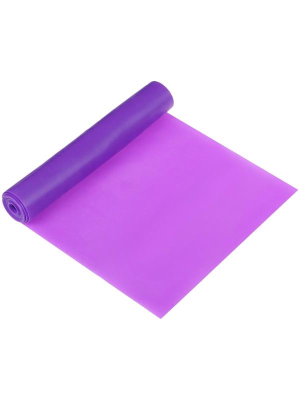 Набор для фитнеса: эспандер ленточный, скакалка скоростная, цвет фиолетовый