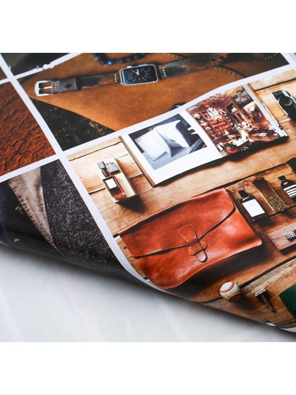 Бумага упаковочная глянцевая «Мужская», 70 × 100 см / 10 шт.