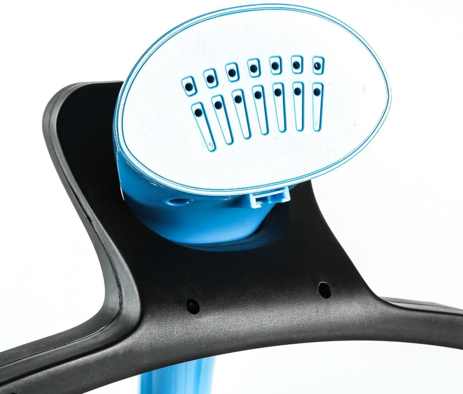 Отпариватель Endever Odyssey Q-6, напольный, 2200 Вт, 1800 мл, 50 г/мин, шнур 1.8 м, голубой