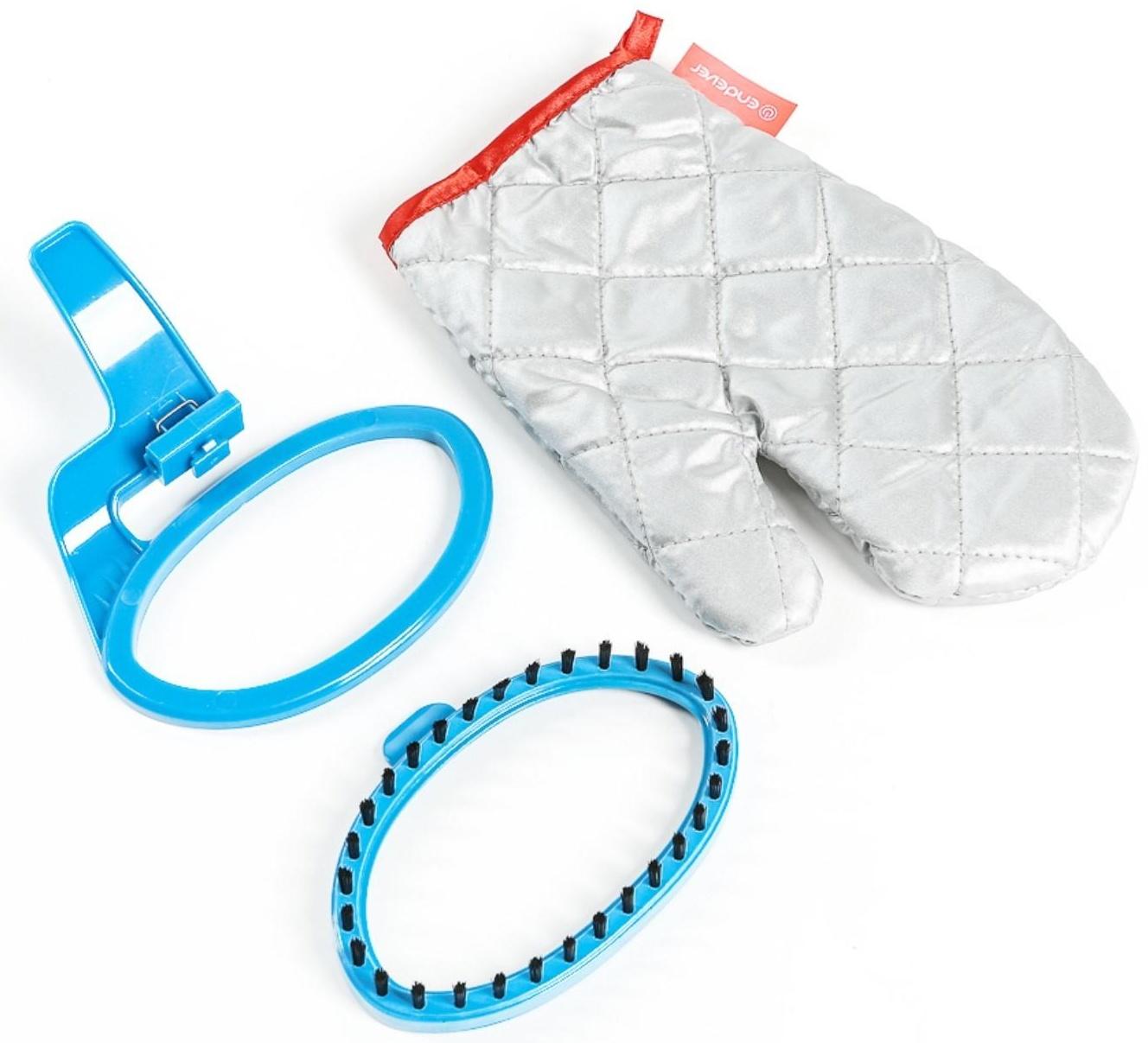 Отпариватель Endever Odyssey Q-6, напольный, 2200 Вт, 1800 мл, 50 г/мин, шнур 1.8 м, голубой