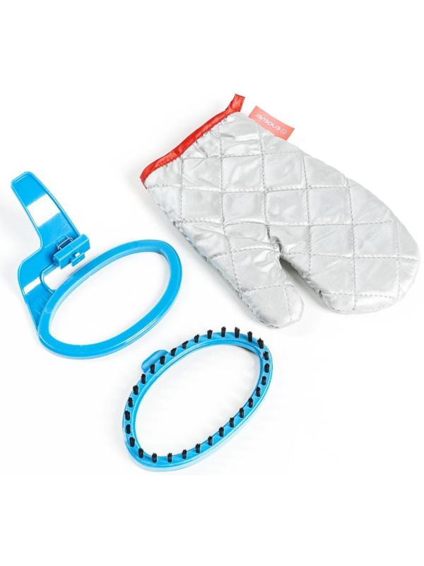 Отпариватель Endever Odyssey Q-6, напольный, 2200 Вт, 1800 мл, 50 г/мин, шнур 1.8 м, голубой