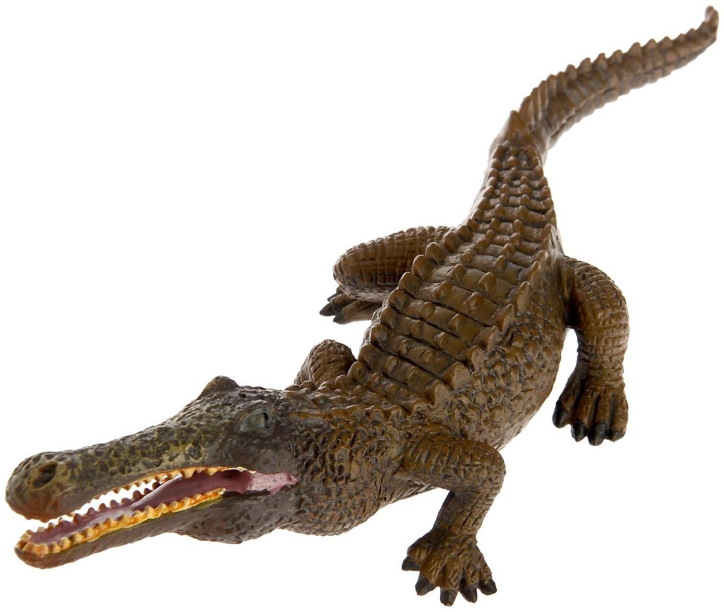 Фигурка животного «Крокодил», МИКС