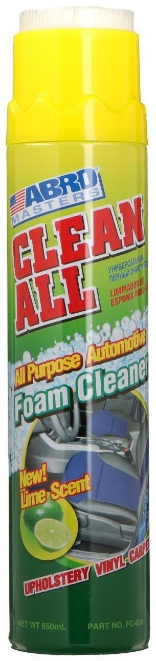 Очиститель-спрей Abro универсальный пенный, лайм, 650 мл FC-650