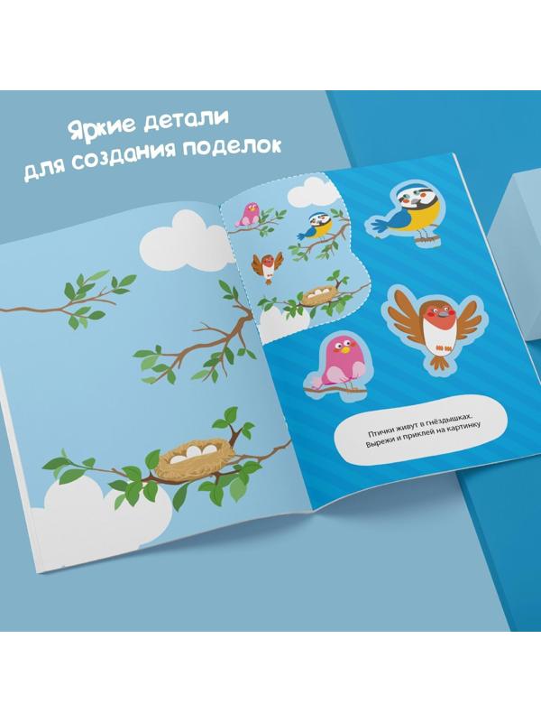 Аппликации набор «Первые аппликации», 6 шт. по 20 стр.