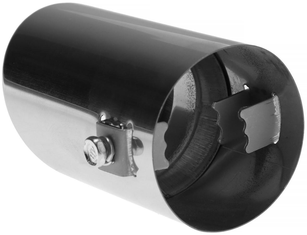 Насадка на глушитель 105×63 мм, посадочный 63 мм