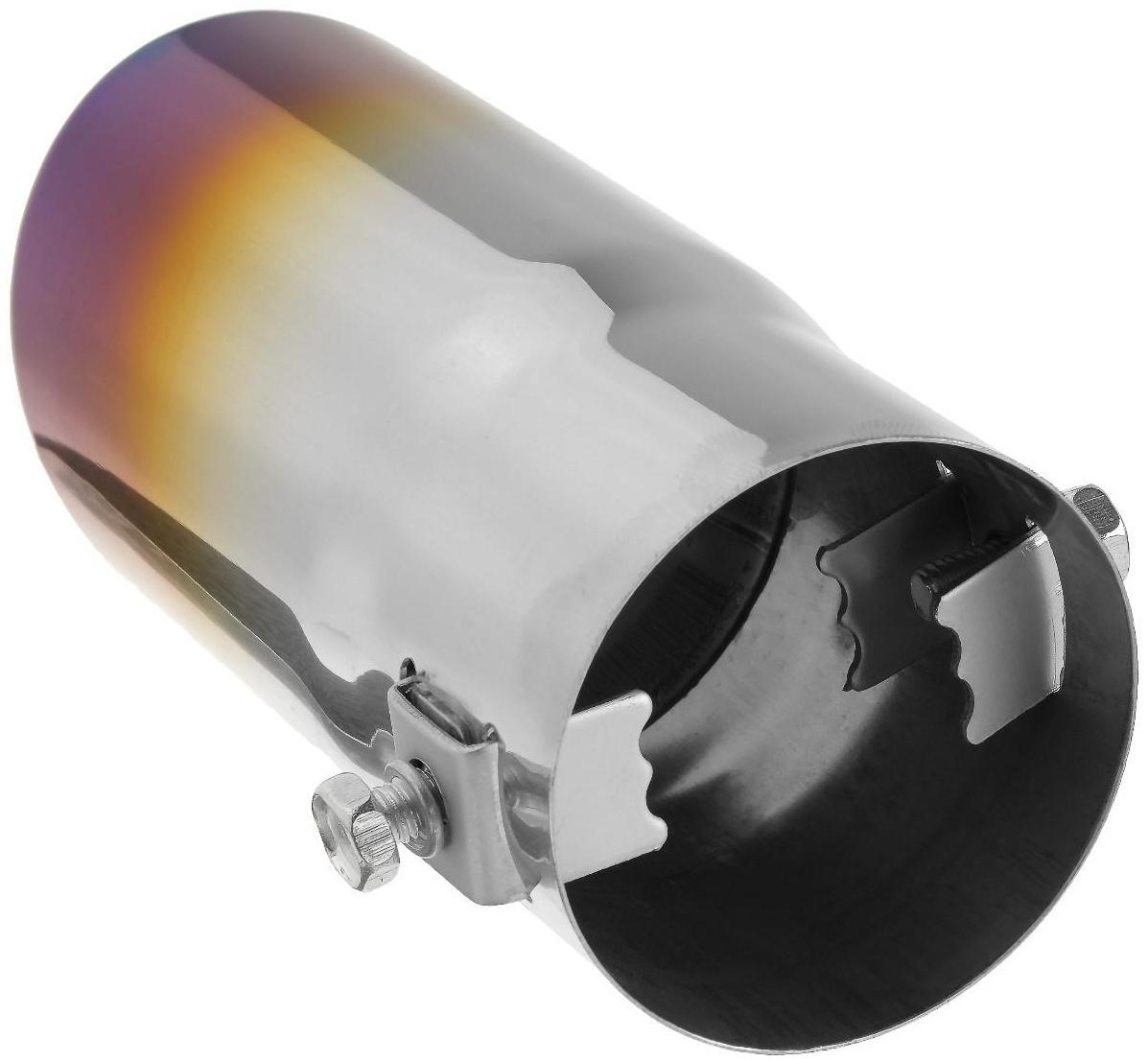 Насадка на глушитель 138×58 мм, посадочный 55 мм