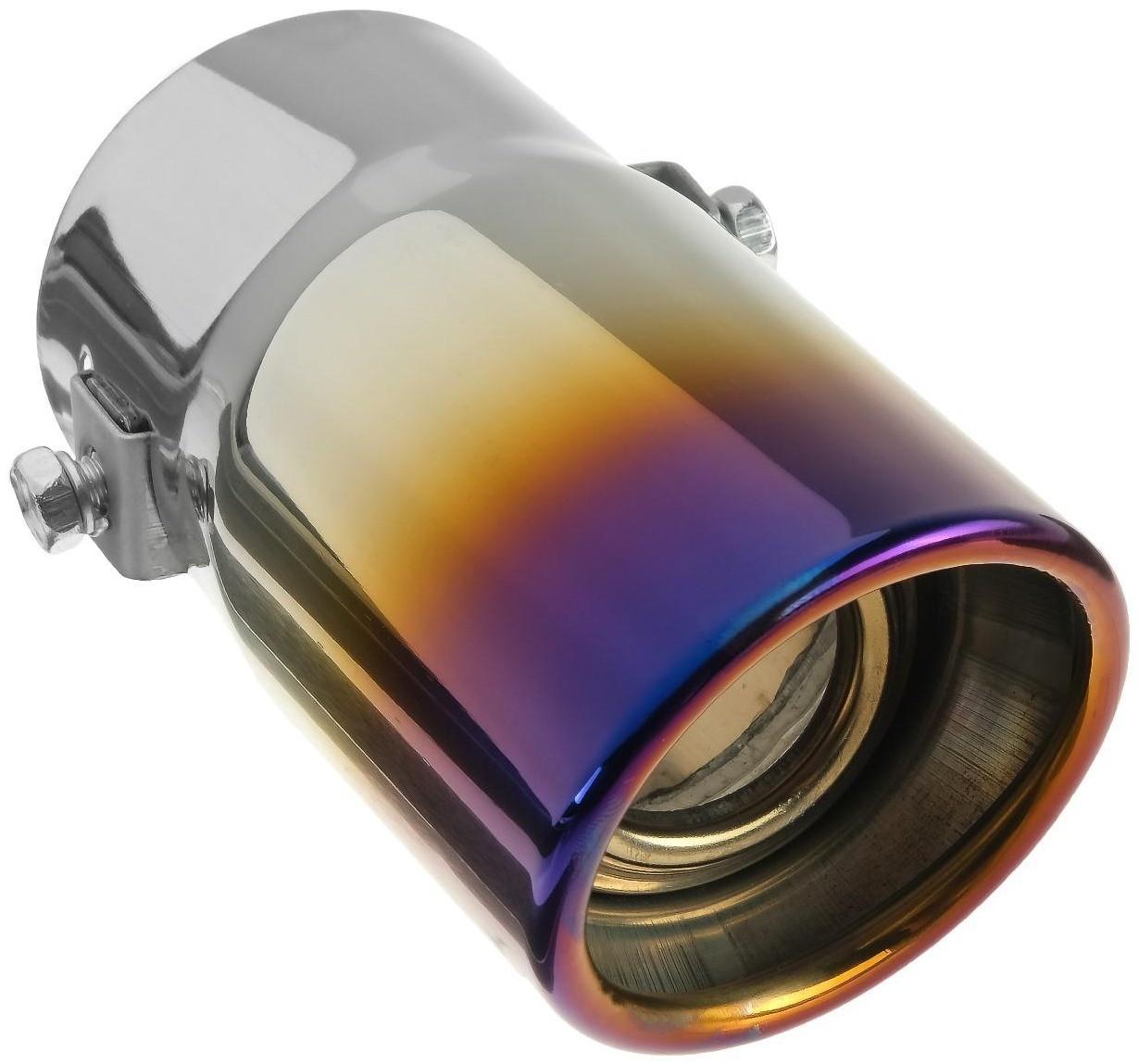 Насадка на глушитель 138×58 мм, посадочный 55 мм