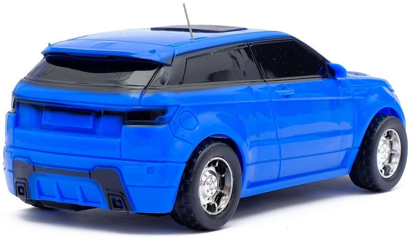 Машина радиоуправляемая «Эвог», работает от батареек, масштаб 1:22, цвет синий