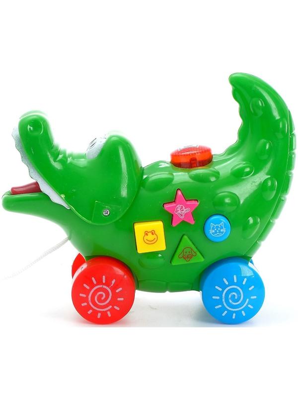 Каталка на верёвке «Крока», звуковые эффекты