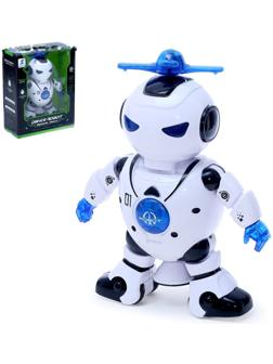 Робот «Танцор», ездит, произвольное движение, световые и звуковые эффекты, работает от батареек