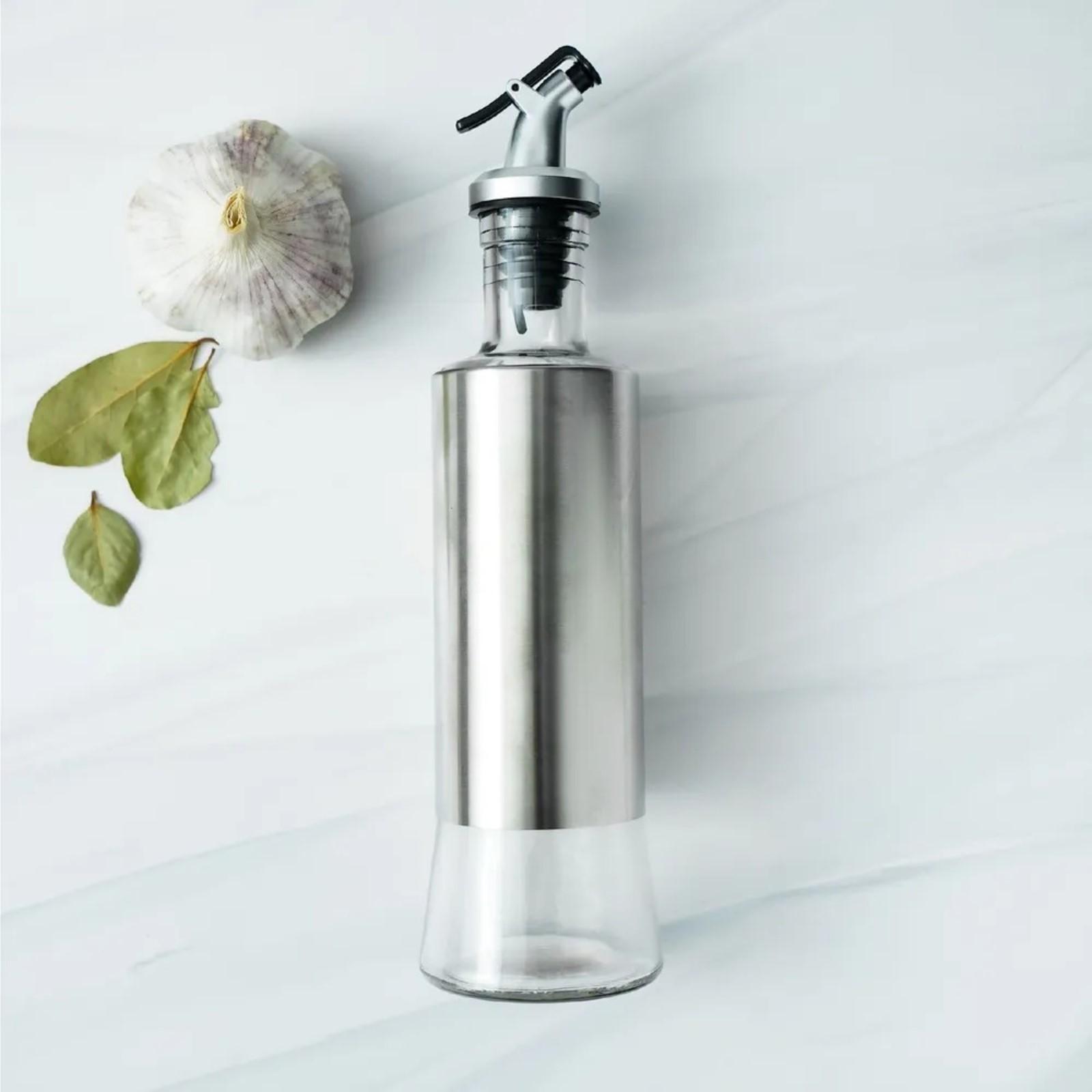 Бутыль стеклянная для соусов и масла Доляна «Стиль», 320 мл, h=25,5 см