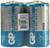 Батарейка солевая GP PowerPlus Heavy Duty, D, R20-2S, 1.5В, спайка, 2 шт.