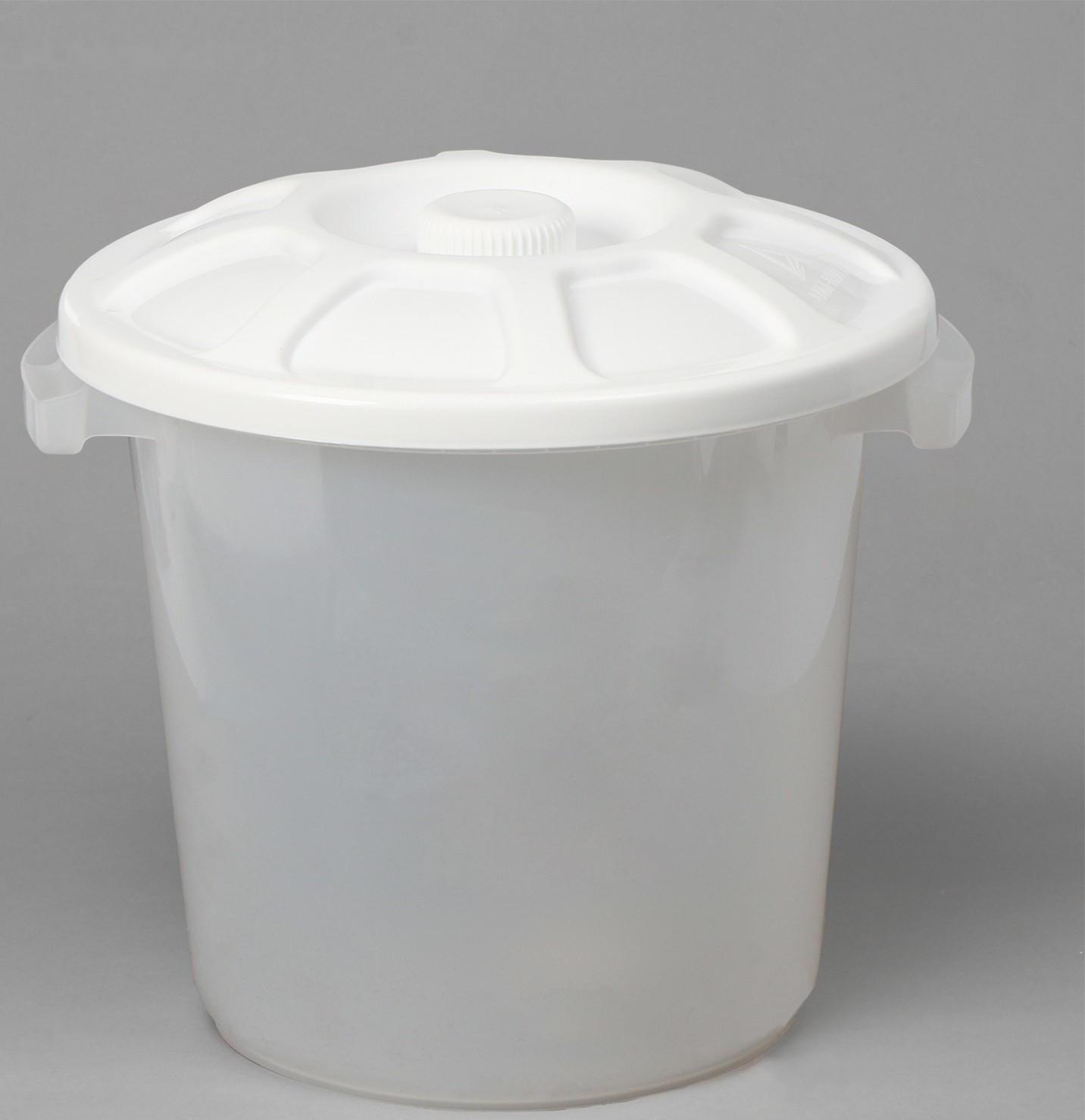 Бак пищевой, 20 л, с крышкой, цвет МИКС