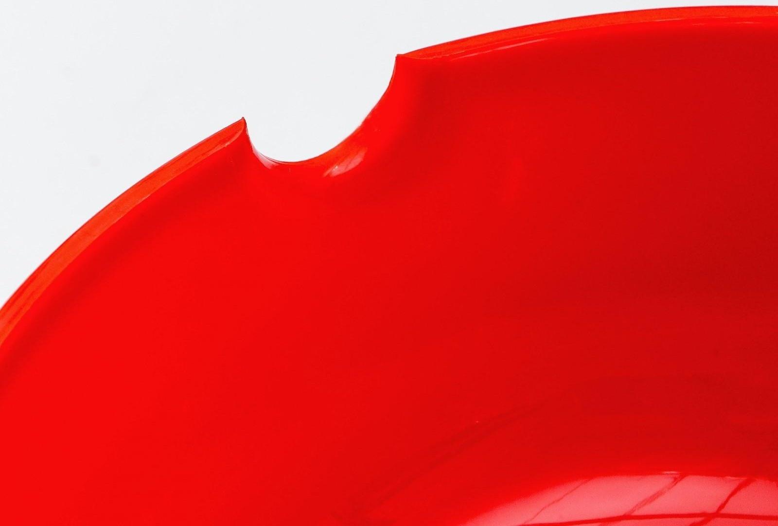 Сыродельница, d=24 см, цвет красный