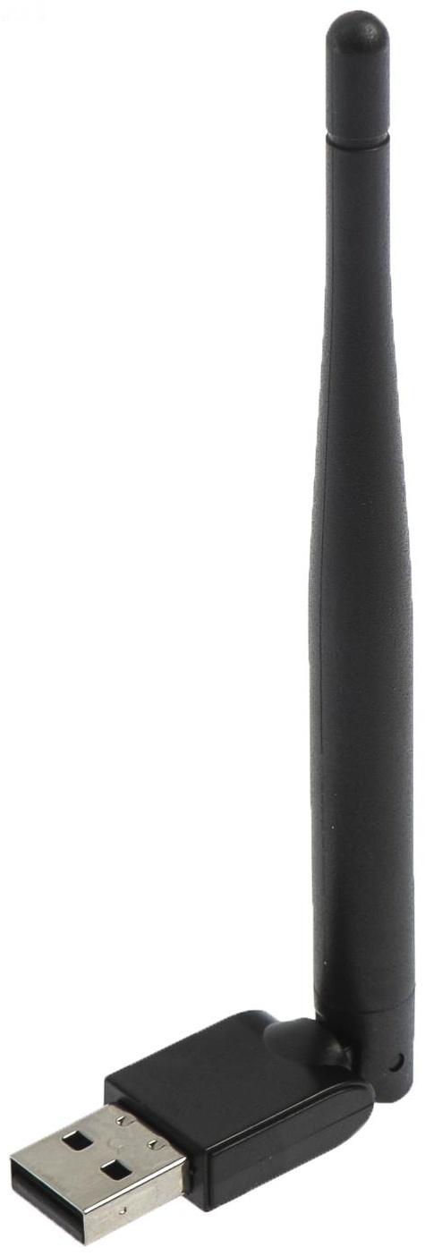 Адаптер W-iFi SE-7601, с антенной, для ресиверов, USB, угол поворота 90 градусов