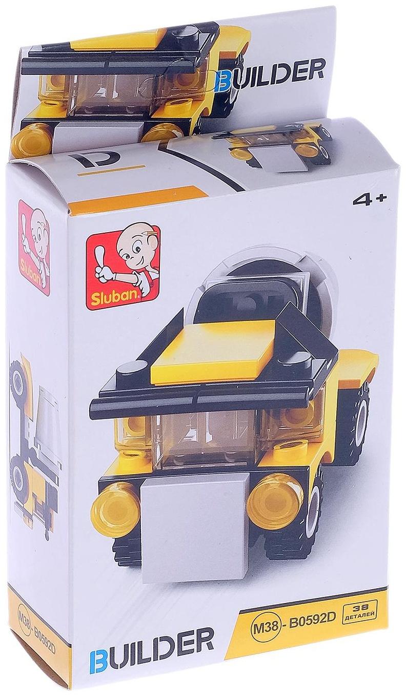 Конструктор «Строительная техника», 4 вида, МИКС