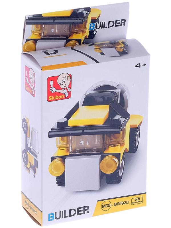 Конструктор «Строительная техника», 4 вида, МИКС