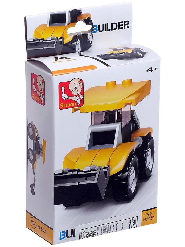 Конструктор «Строительная техника», 4 вида, МИКС