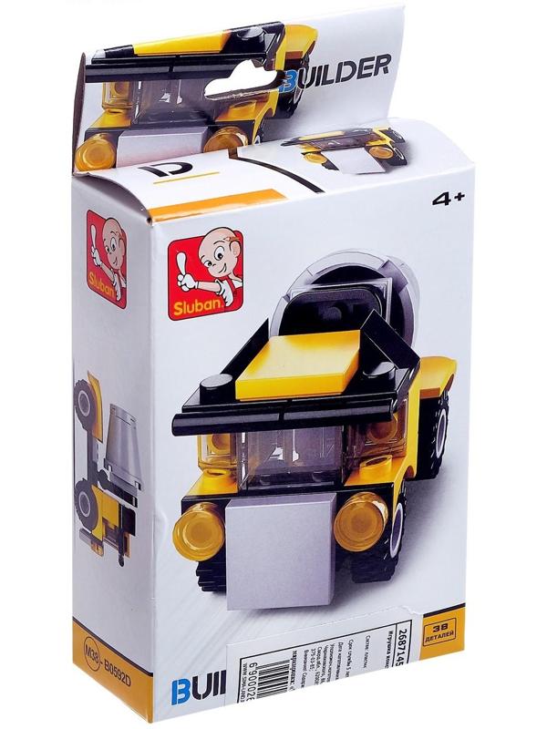 Конструктор «Строительная техника», 4 вида, МИКС