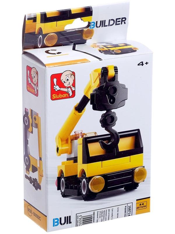 Конструктор «Строительная техника», 4 вида, МИКС