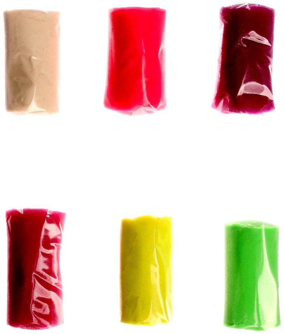 Тесто для лепки в коробке, 6 цветов, 150 г