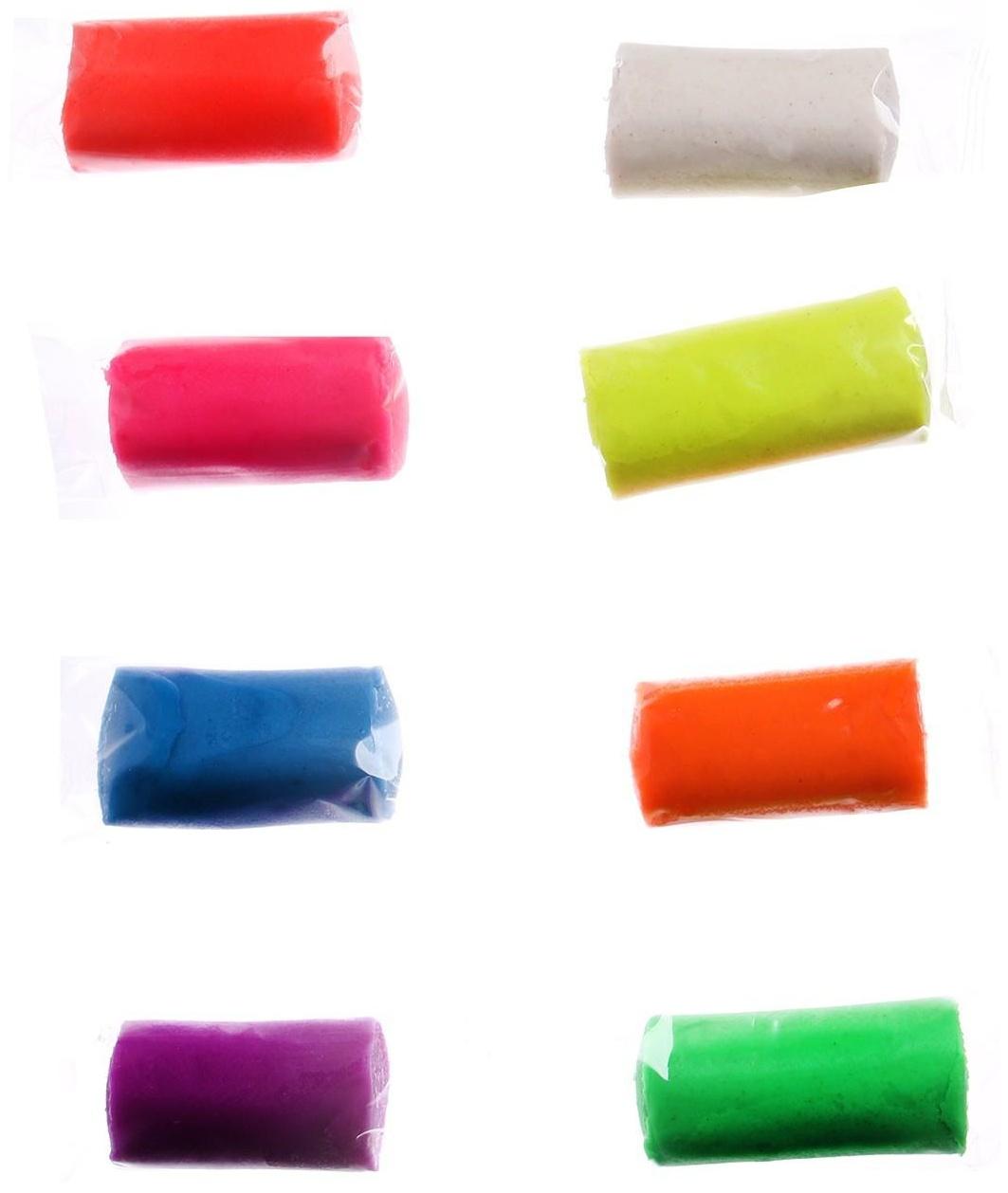 Тесто для лепки в коробке, 8 цветов, 200 г