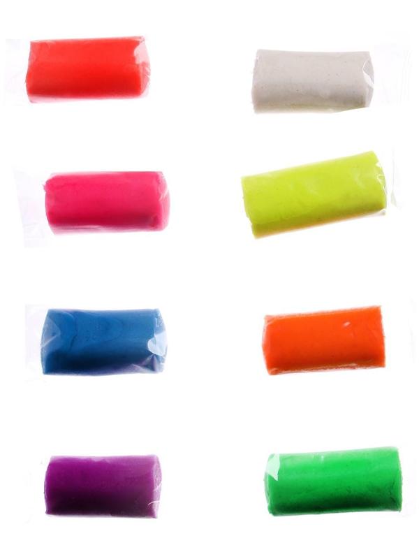 Тесто для лепки в коробке, 8 цветов, 200 г