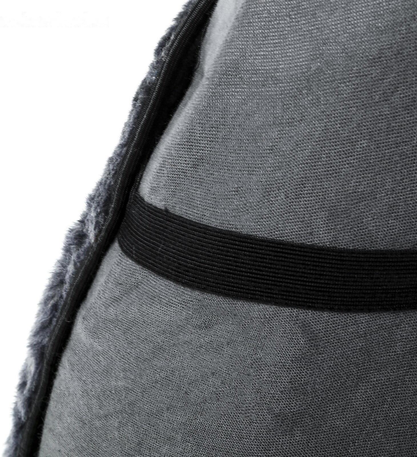 Накидка на сиденье, натуральная шерсть, серая