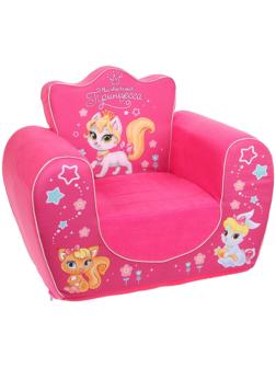 Мягкая игрушка-кресло «Настоящая принцесса», цвет розовый