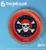 Набор бумажной посуды «С днём рождения», пиратский: 6 тарелок, 6 стаканов, 6 колпаков, 1 гирлянда