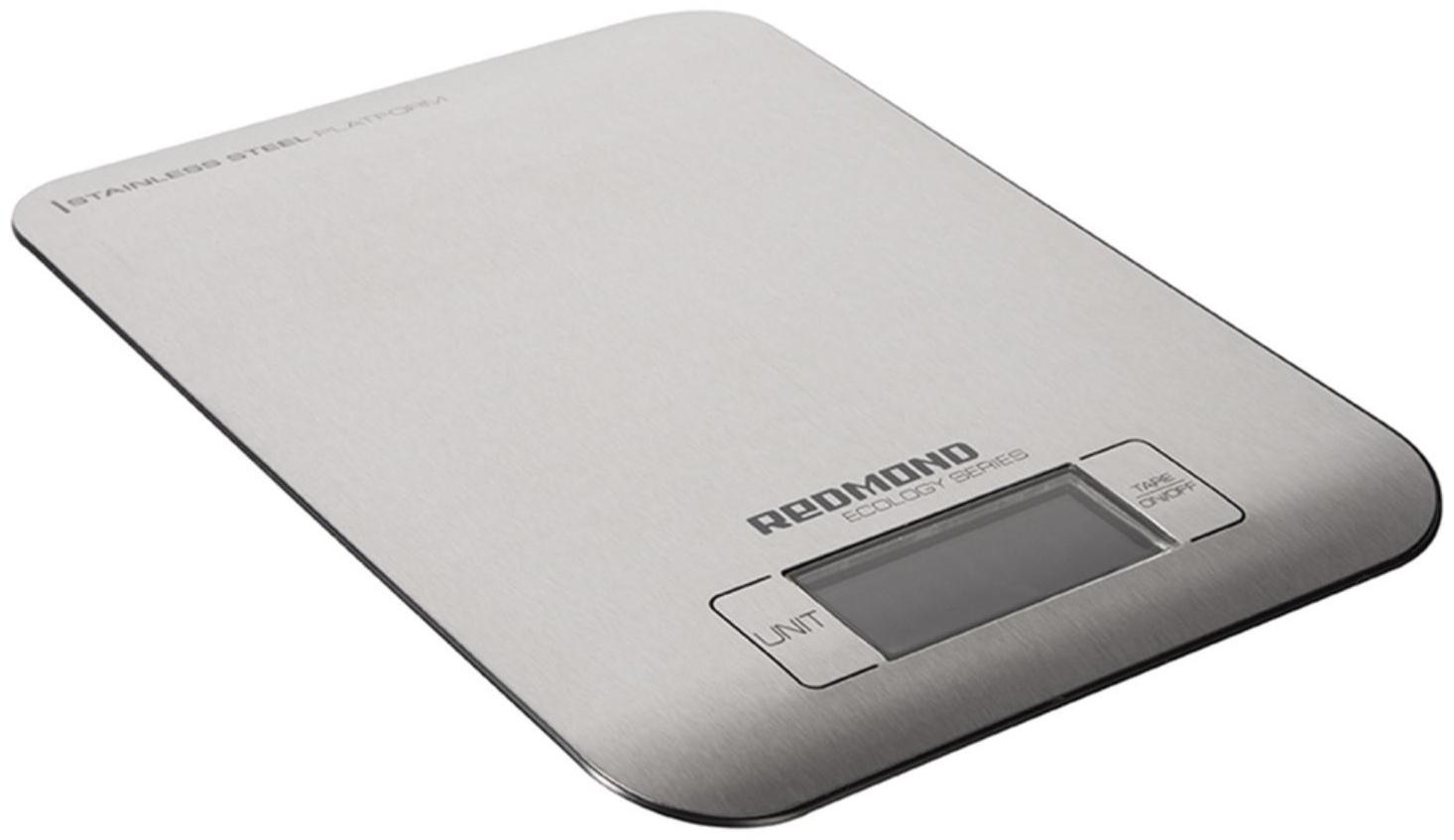 Весы кухонные Redmond RS M723, электронные, до 5 кг, серебристые