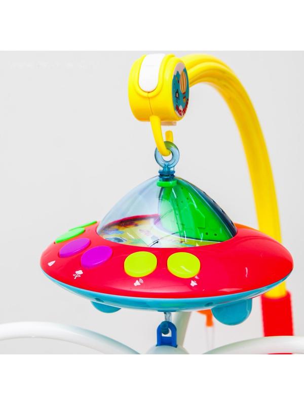 Мобиль музыкальный «Небо» с ночником, пульт управления