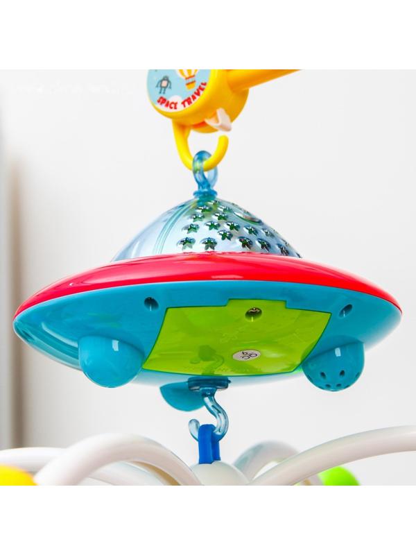 Мобиль музыкальный «Небо» с ночником, пульт управления