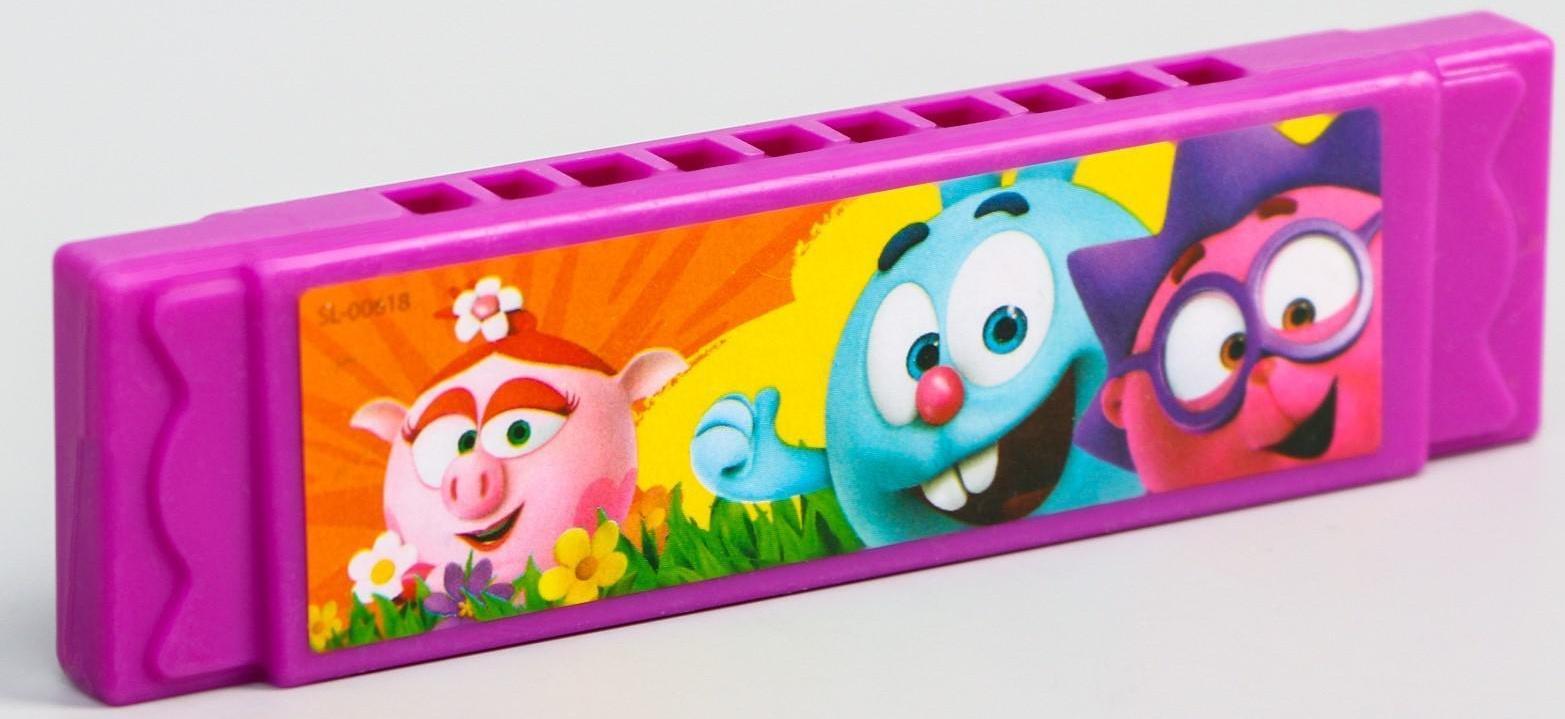 Гармошка губная, МИКС, СМЕШАРИКИ