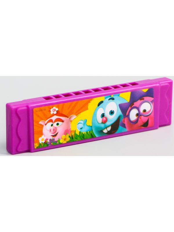 Гармошка губная, МИКС, СМЕШАРИКИ