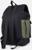 Рюкзак туристический на шнурке, 55 л, 3 наружных кармана, цвет чёрный/хаки