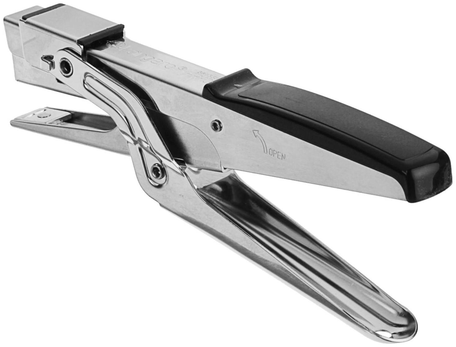 Степлер Kangaro HP-10 №10, до 20 листов, для сшивания на весу, стальной, микс