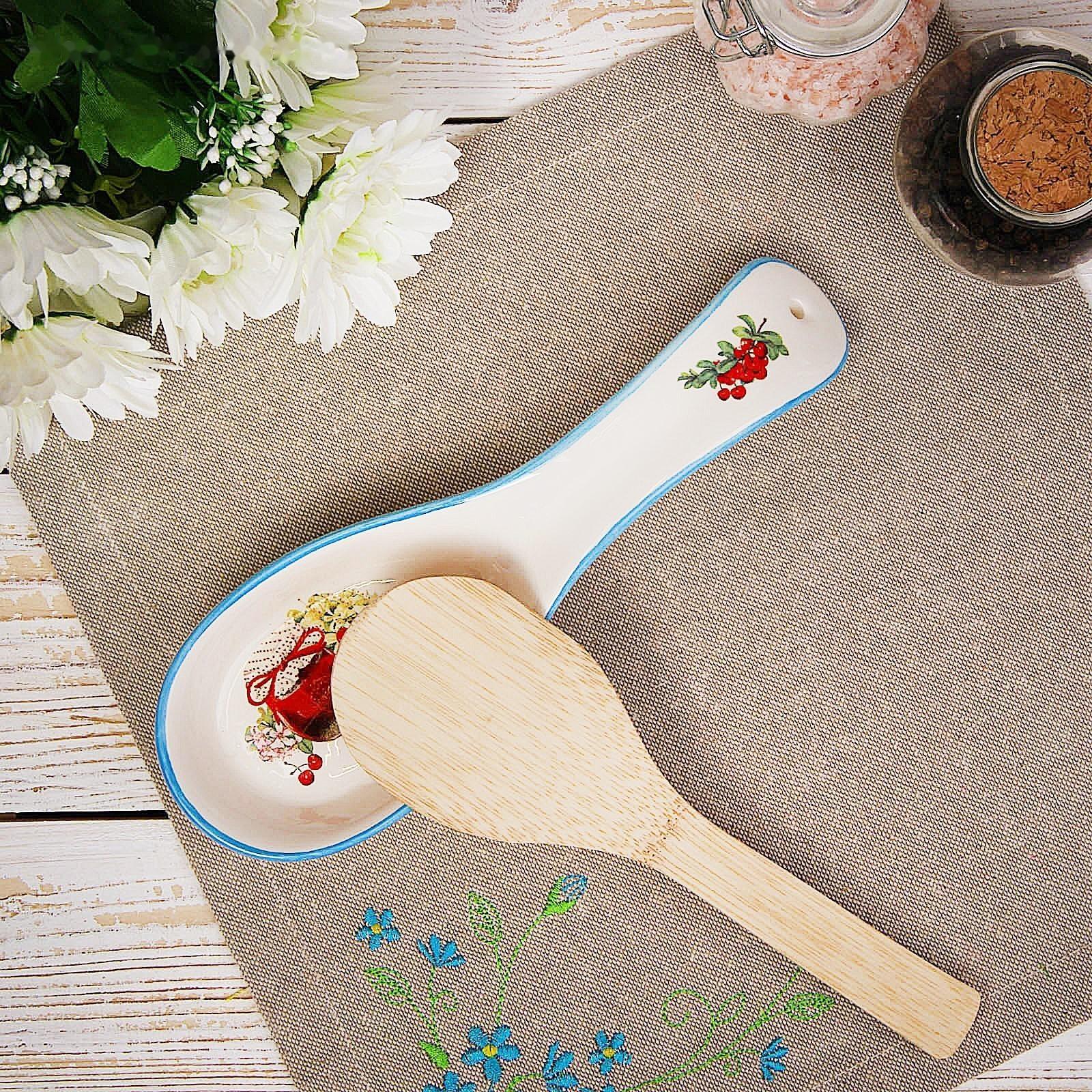 Подставка под ложку Доляна «Вишнёвое варенье», 21,5×7,5 см