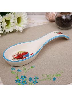 Подставка под ложку Доляна «Вишнёвое варенье», 21,5×7,5 см