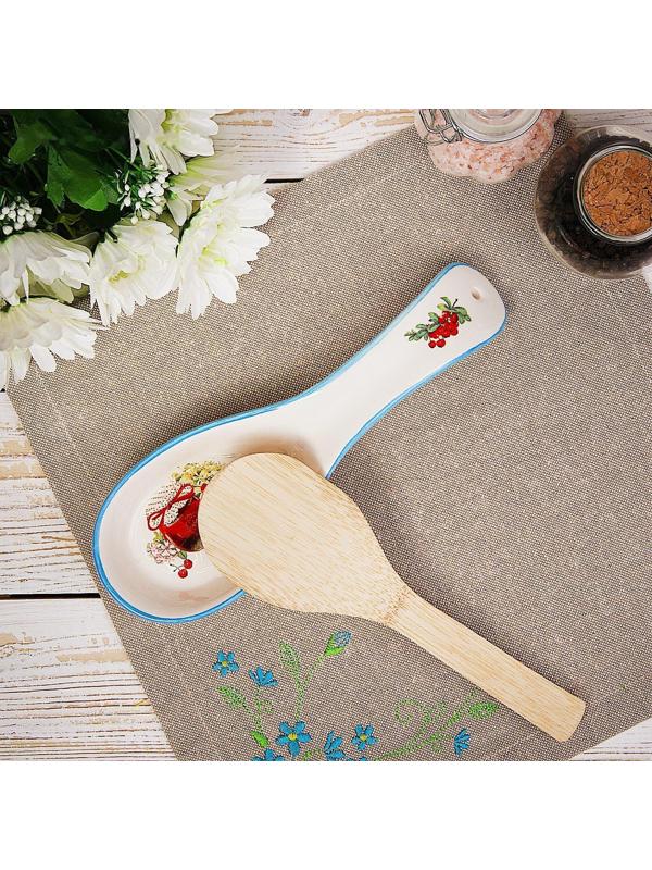 Подставка под ложку Доляна «Вишнёвое варенье», 21,5×7,5 см