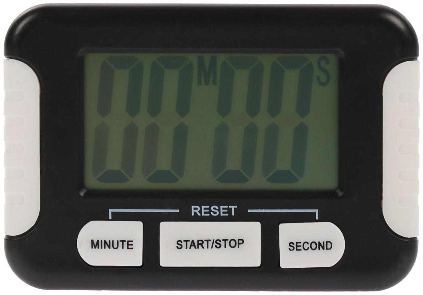 Таймер Luazon LC107, электронный, черный