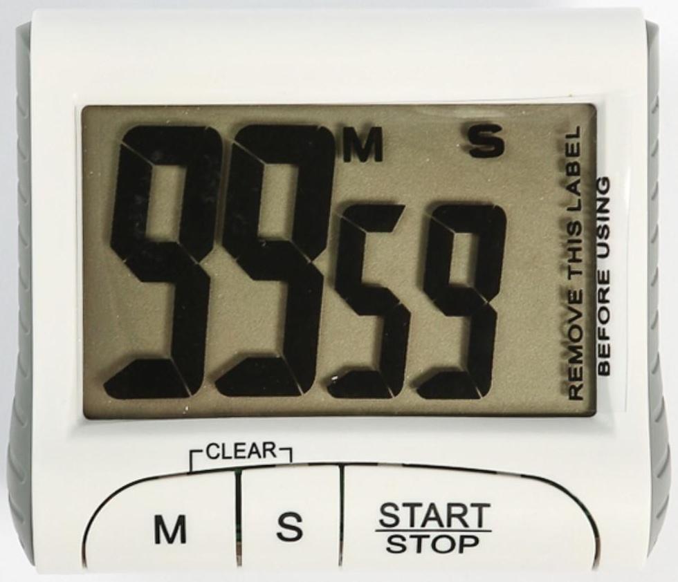 Таймер LuazON LTB-02, электронный, белый