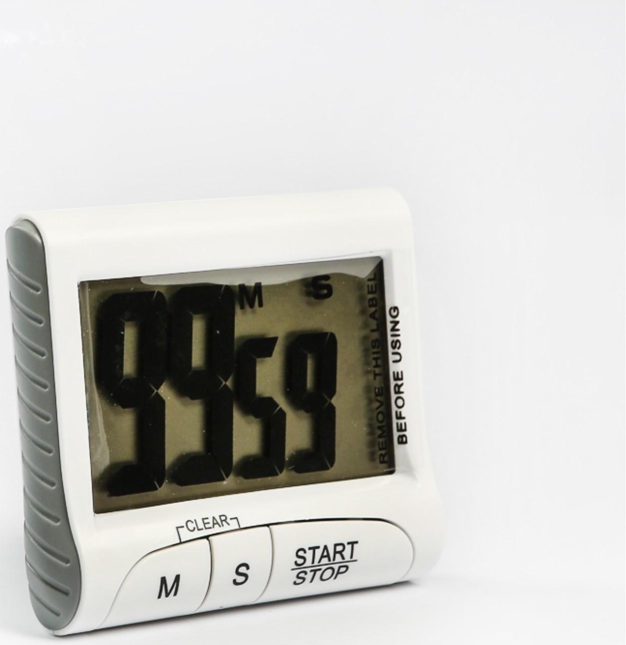 Таймер LuazON LTB-02, электронный, белый