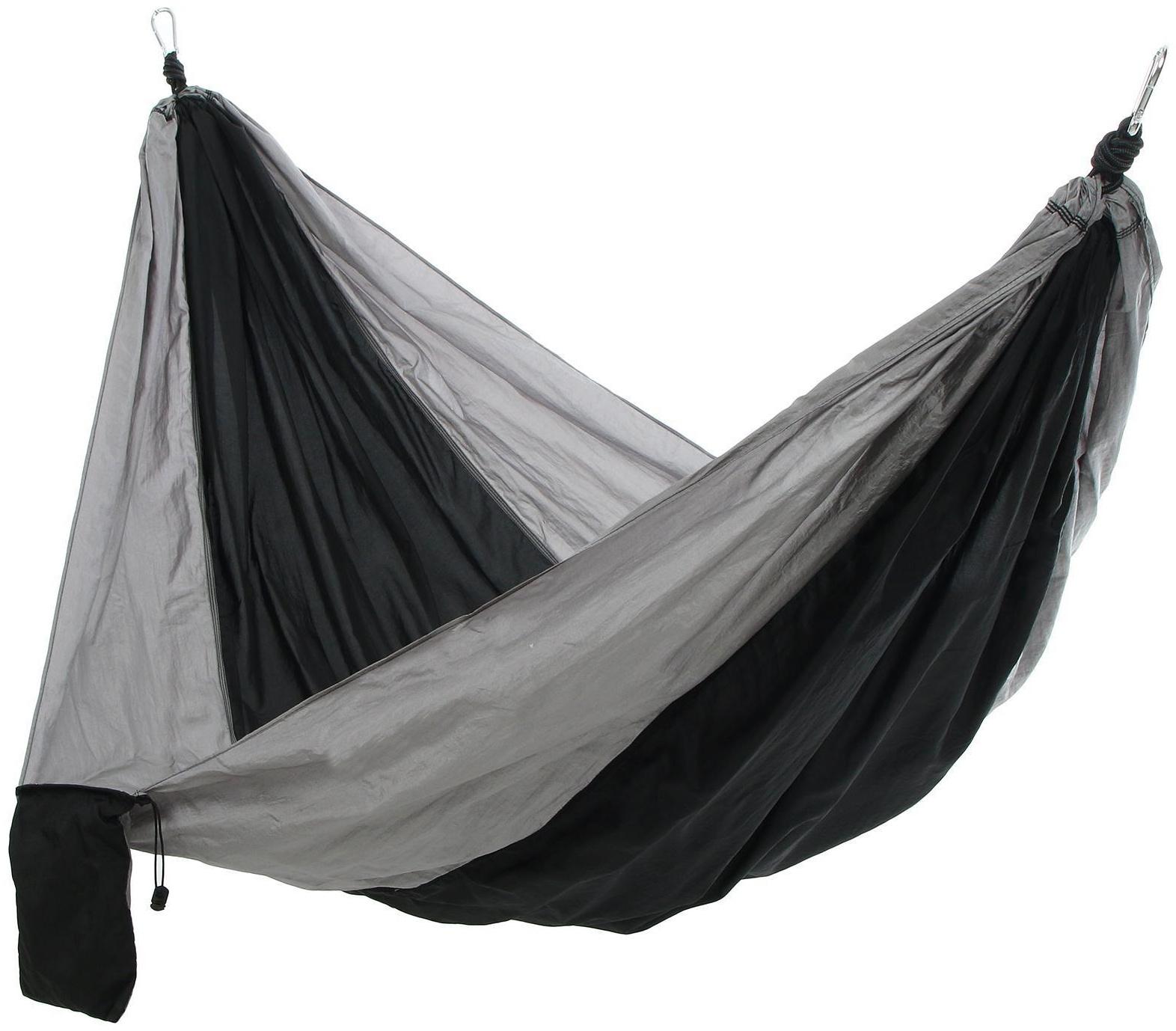 Гамак 260 х 140 см, нейлон, цвета микс